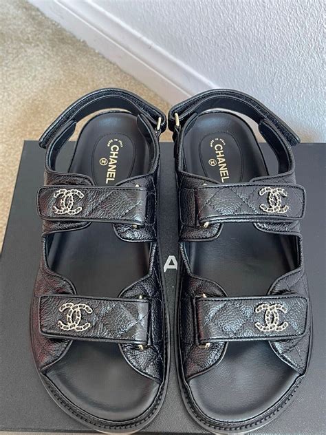 chanel sandals for girls|Chanel sandals shop online.